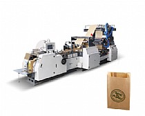 全自动高速食品点齿纸袋机制袋连体印刷机